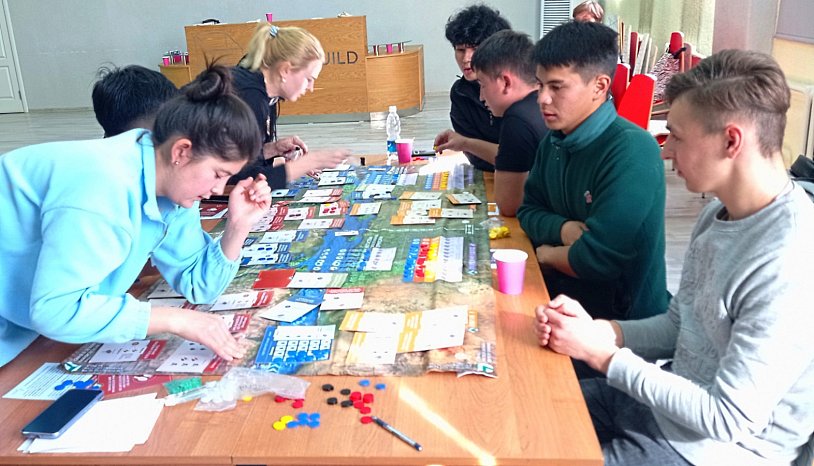 Water resources management: students from KRSU and KNAU took part in the interactive game Nexus